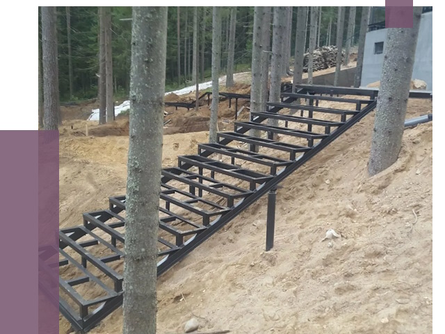 Монтаж металлических лестниц в Щёлкове от 13784 руб. 