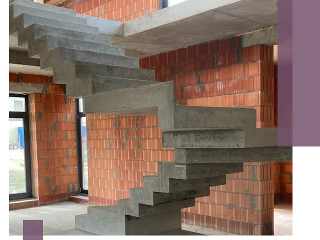 Изготовление бетонных лестниц под ключ в Щёлкове