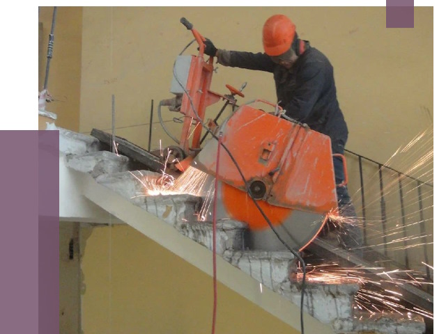 Демонтаж бетонных лестниц в Щёлкове от 4681 руб. за м2 | ПРОЛЁТ-Щлк