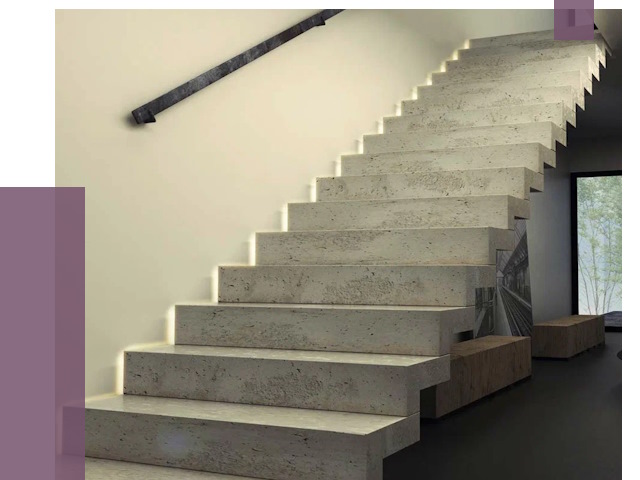 Облицовка бетонных лестниц в Щёлкове от 4681 руб/м2 