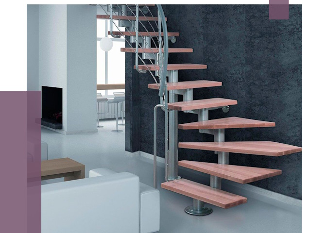 Модульные лестницы в Щёлкове от 17165 руб. — купить в ПРОЛЁТ-Щлк