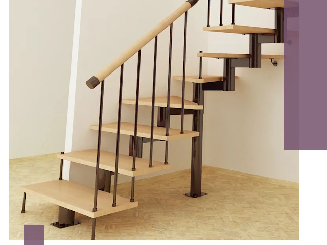 Монтаж лестниц на больцах в Щёлкове — быстро и надежно