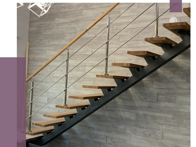 Изготовление лестниц на монокосоуре в Щёлкове от 77502 руб. 