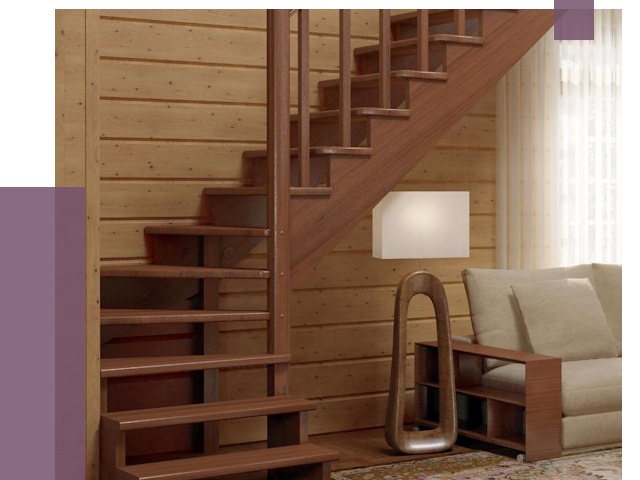 Лестницы эконом класса в Щёлкове от 18569 руб. бюджетные решения