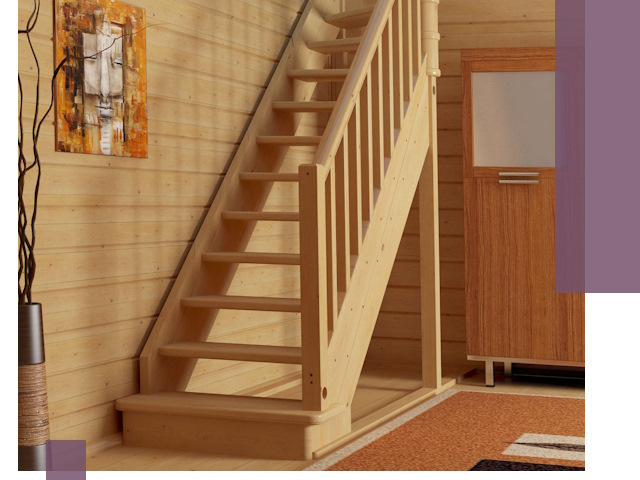 Лестницы эконом класса под ключ в Щёлкове — недорого и быстро