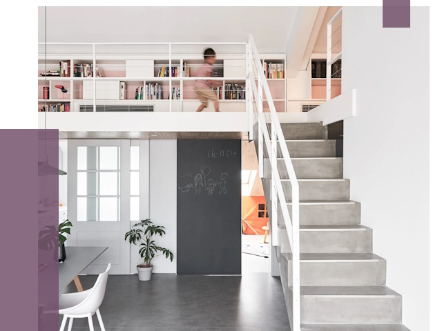 Лестницы для двухуровневой квартиры в Щёлкове от 179452 руб. | ПРОЛЁТ-Щлк