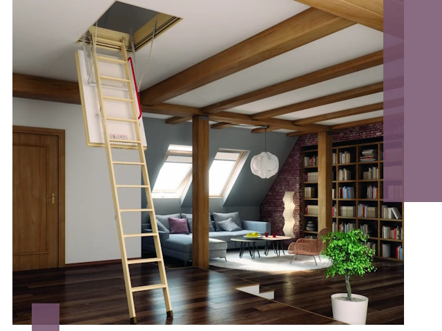 Чердачные лестницы под ключ в Щёлкове: изготовление и монтаж