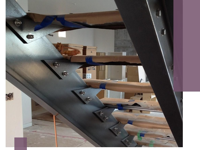 Усиление лестничных конструкций и усиление опор в Щёлкове