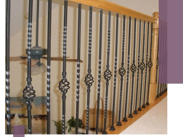 Изготовление и монтаж кованных перил в Щёлкове под ключ