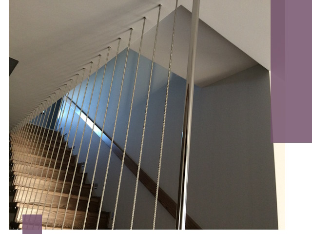 Тросовые перила под ключ в Щёлкове — производство и монтаж