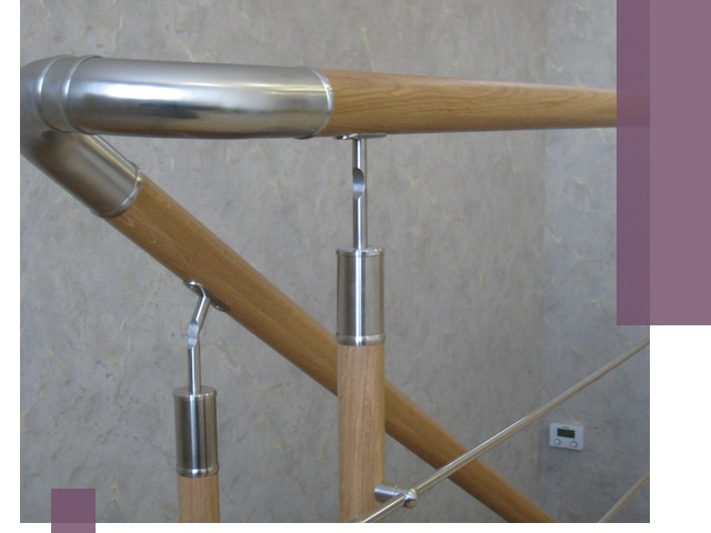 Комбинированные перила на заказ в Щёлкове — монтаж и производство