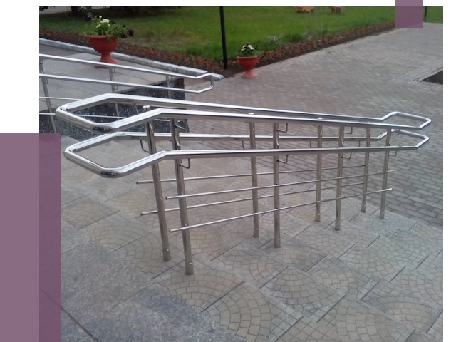 Перила для инвалидов в Щёлкове от 7719 руб. под ключ | ПРОЛЁТ-Щлк