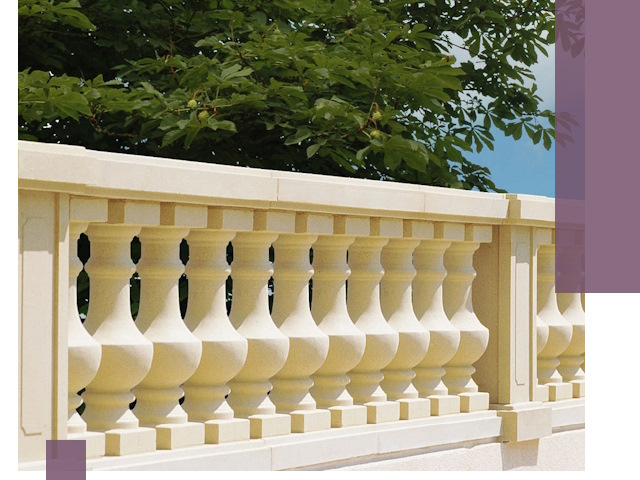 Установка балюстрады в Щёлкове: изготовление и монтаж под ключ