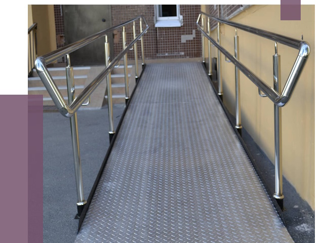 Пандусы в Щёлкове от 12484 руб. — установка для инвалидов | ПРОЛЁТ-Щлк