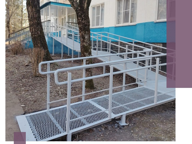 Пандусы под ключ в Щёлкове: изготовление, монтаж и демонтаж