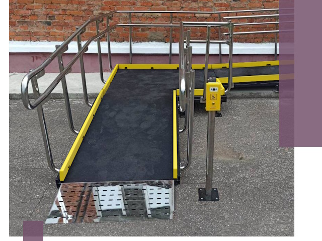 Изготовление наклонных пандусов для инвалидов в Щёлкове