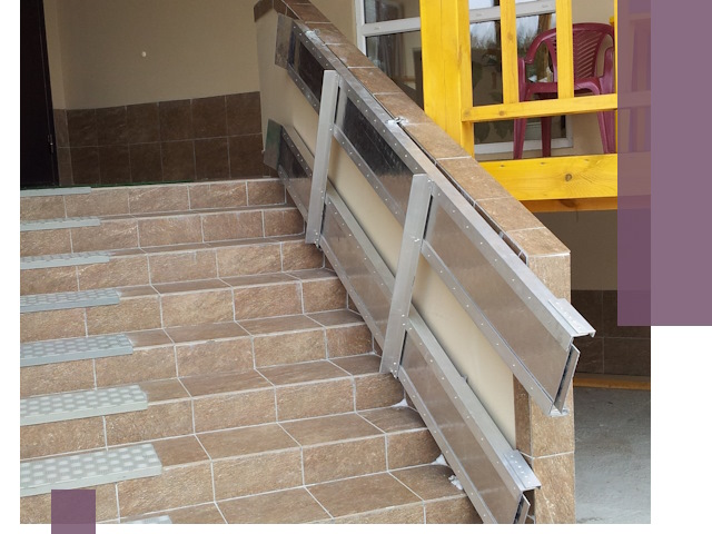 Откидные пандусы под ключ в Щёлкове — монтаж и демонтаж