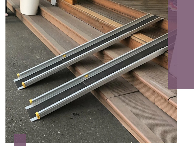 Телескопические пандусы под ключ в Щёлкове — изготовление и монтаж