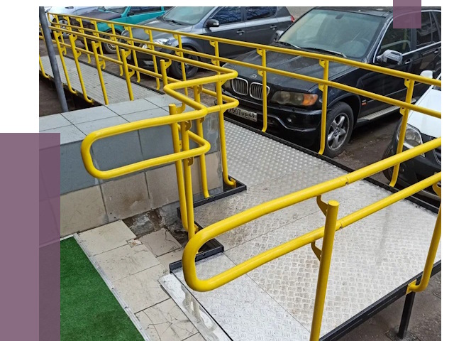 Стационарные пандусы в Щёлкове от 12484 руб. | ПРОЛЁТ-Щлк