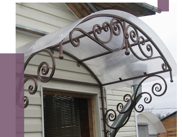 Изготовление козырьков в Щёлкове от 7490 руб. — заказать | ПРОЛЁТ-Щлк