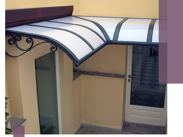 Монтаж козырьков любой сложности в Щёлкове под ключ