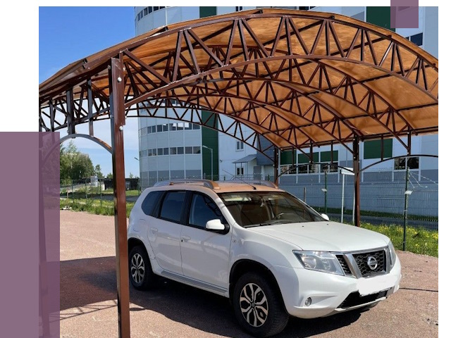 Недорогие навесы в Щёлкове от 43693 руб.  | ПРОЛЁТ-Щлк