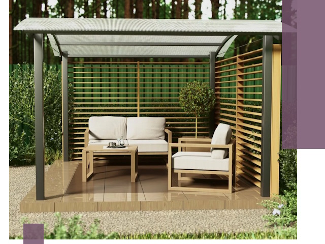 Навесы для дачи в Щёлкове: изготовление, монтаж и демонтаж