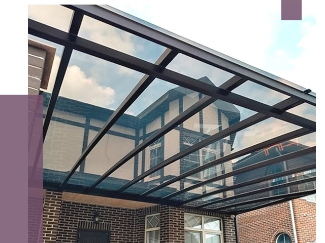 Навесы из поликарбоната в Щёлкове от 8759 руб. под ключ — ПРОЛЁТ-Щлк