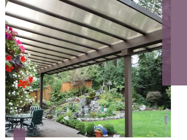 Навесы из поликарбоната под ключ в Щёлкове быстро и надёжно