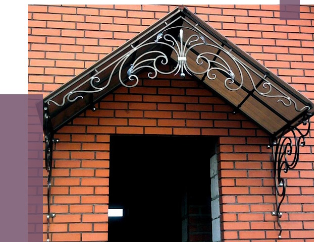 Металлические козырьки в Щёлкове от 10871 руб. 