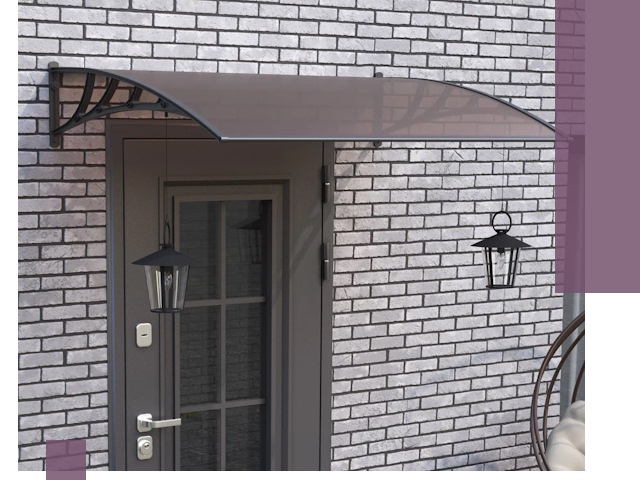 Недорогие козырьки и навесы под ключ в Щёлкове