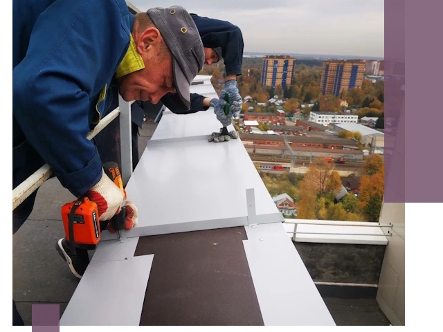 Монтаж парапетов в Щёлкове — установка прочных металлических ограждений