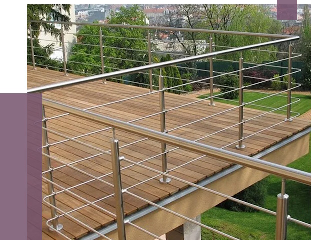 Алюминиевые парапеты в Щёлкове под ключ от 7906 руб. 