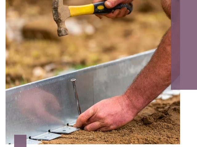 Монтаж металлических бордюров в Щёлкове быстро и качественно