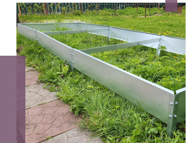 Металлические бордюры для грядок в Щёлкове от 1821 руб. 