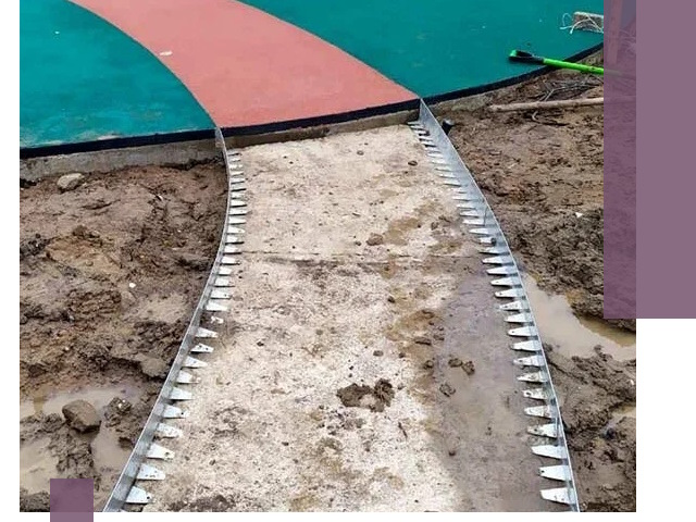 Металлические бордюры для дорожек в Щёлкове — монтаж и изготовление