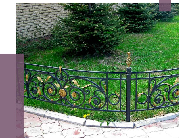 Кованые газонные ограждения в Щёлкове от 7750 руб. — ПРОЛЁТ-Щлк