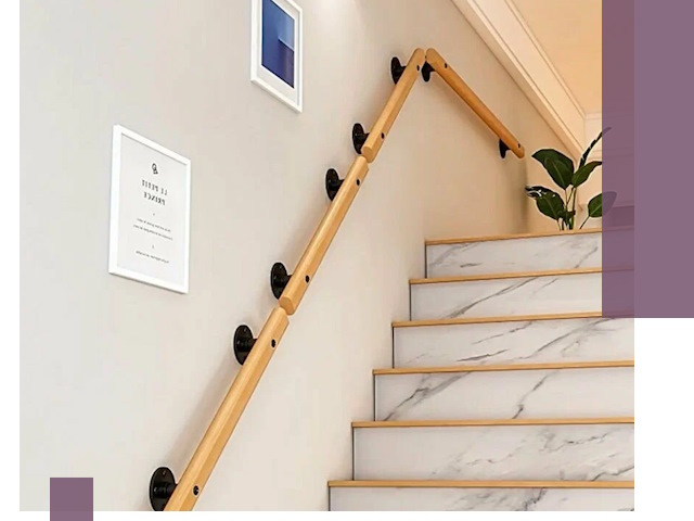 Поручни металлические и деревянные под ключ в Щёлкове