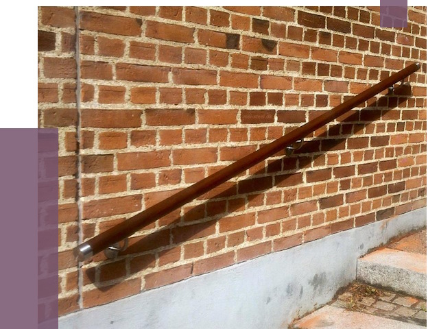 Изготовление пристенных поручней в Щёлкове от 4525 руб. — ПРОЛЁТ-Щлк